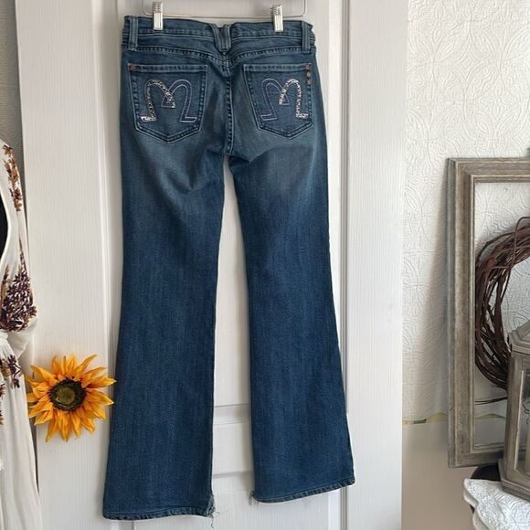 Miss Me Gabrielle Chicago B Distressed Wide Leg Bottom Jeans-28-Great Condition - Picture 2 of 11